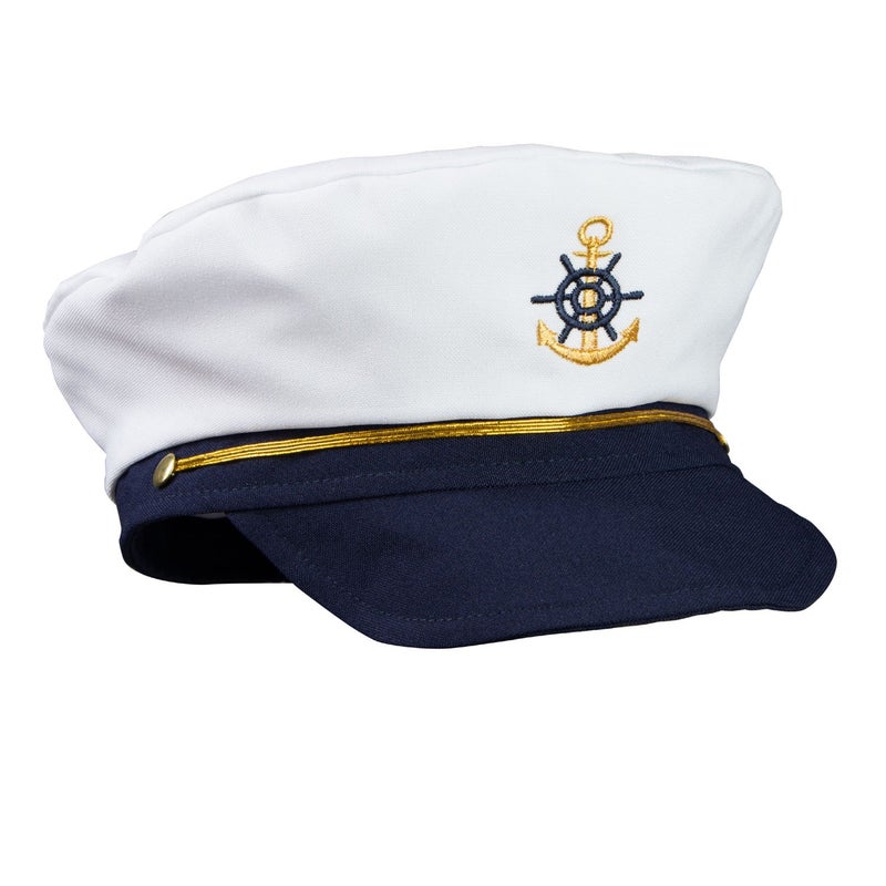 Spring Notion Baby Boys Sailor Set with Hat Style-A Small / 3-6M, White - Image 3